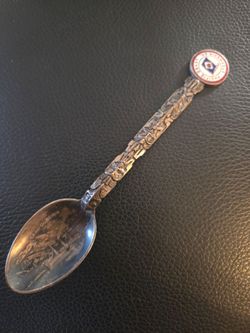 Rare Antique steamer ship sterling silver spoon