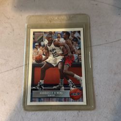 1992 UPPER DECK McDONALD'S P43 SHAQUILLE O'NEAL