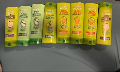 Garnier shampoo and conditioner