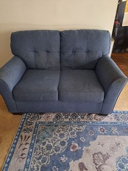 Sofa/bed and loveseat