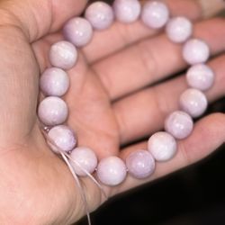 Kunzite Bracelet 12 MM