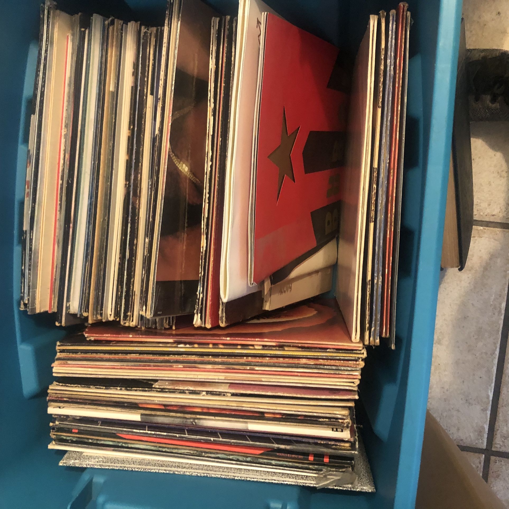 Albums box full