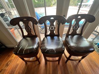 Set of 3 Frontgate Chatham Swivel Counter Stools – 24”