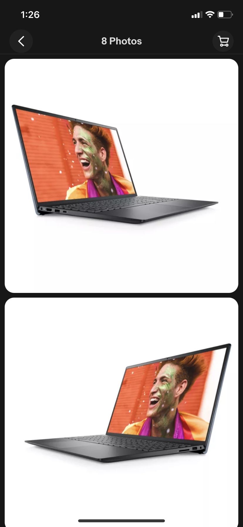 Dell Inspiron15 5515 Ryzen5 5500U 256GB Windowsノート本体 DELL
