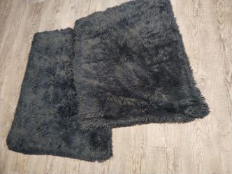 2 Small Bed Side Rugs