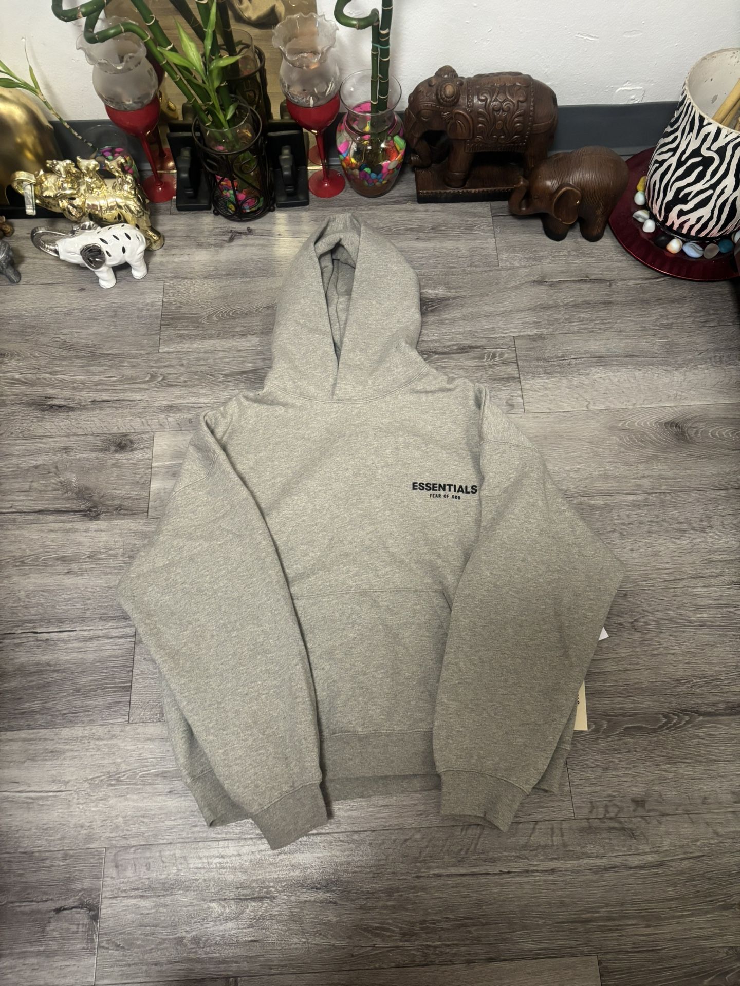 Essentials Hoodie “dark Oatmeal”