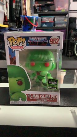 Funko pop! He-man slime pit #952 MOTU 2020 spring convention exclusive