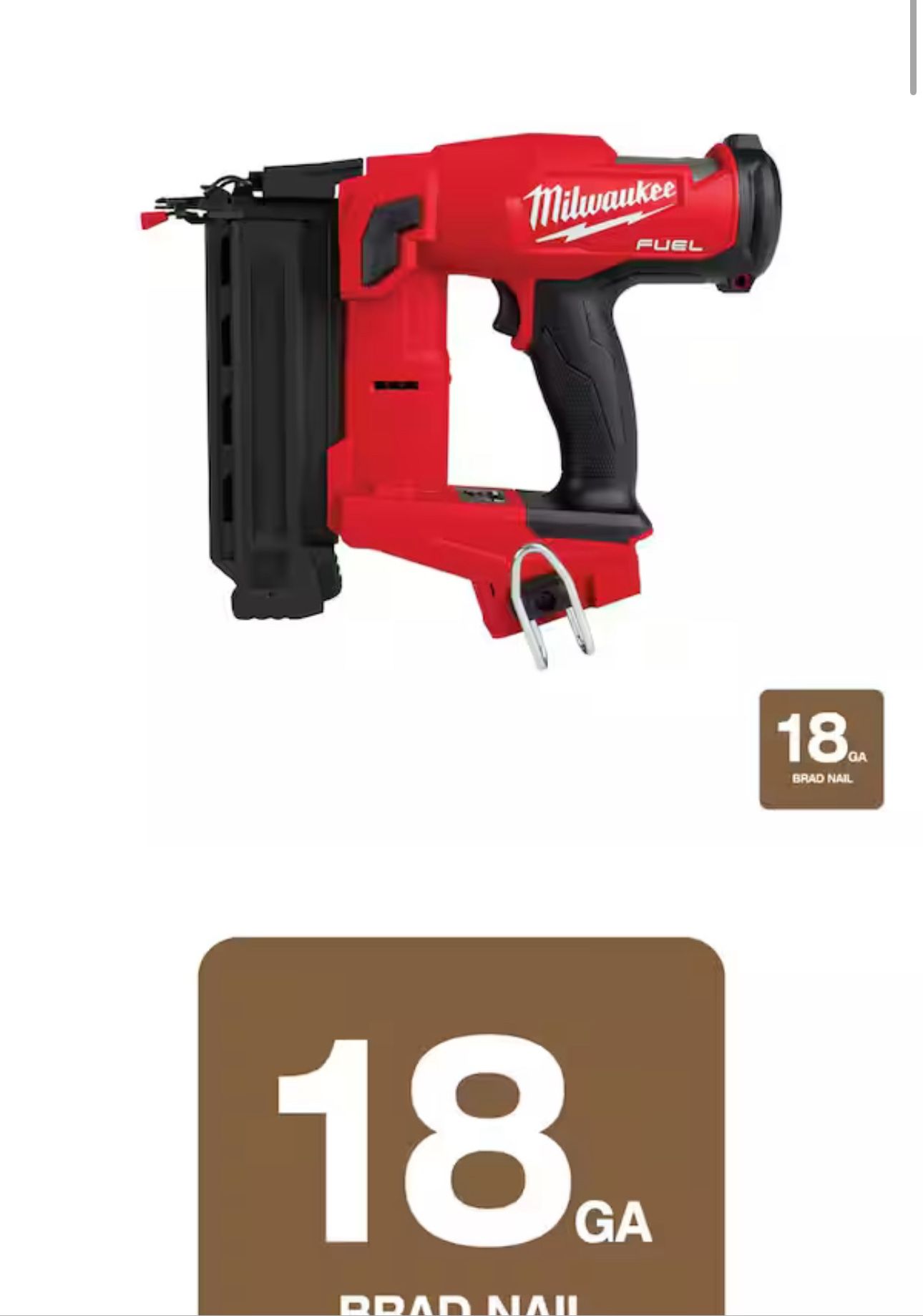 Milwaukee M18 FUEL 18 Volt Lithium Ion Brushless Cordless Gen II