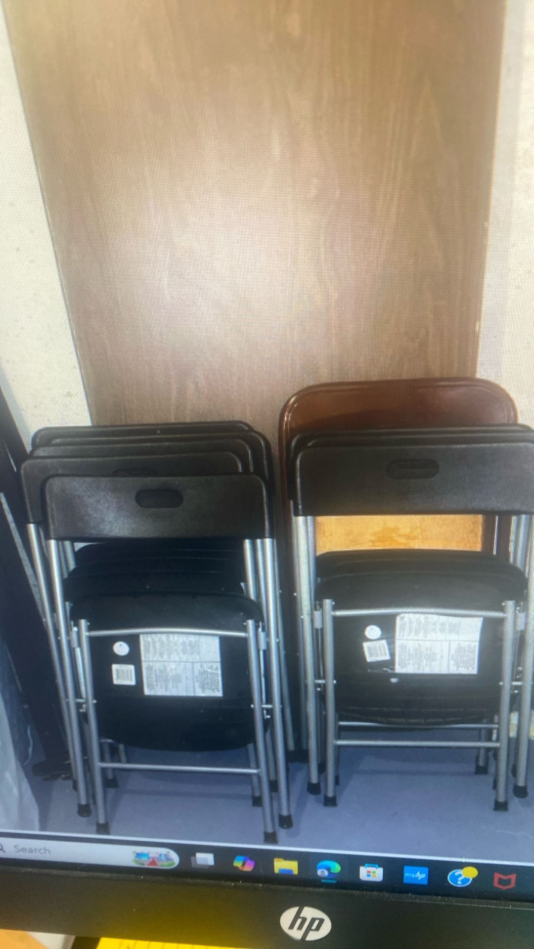 Folding Chairs And Table