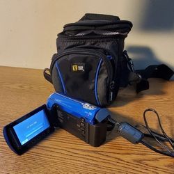 JVC GZ-MS230AU Everio HDD Digital Video Camcorder Kit. Tested. Working.