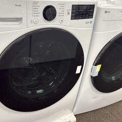 Washer & Electric Dryer Set/warranty 