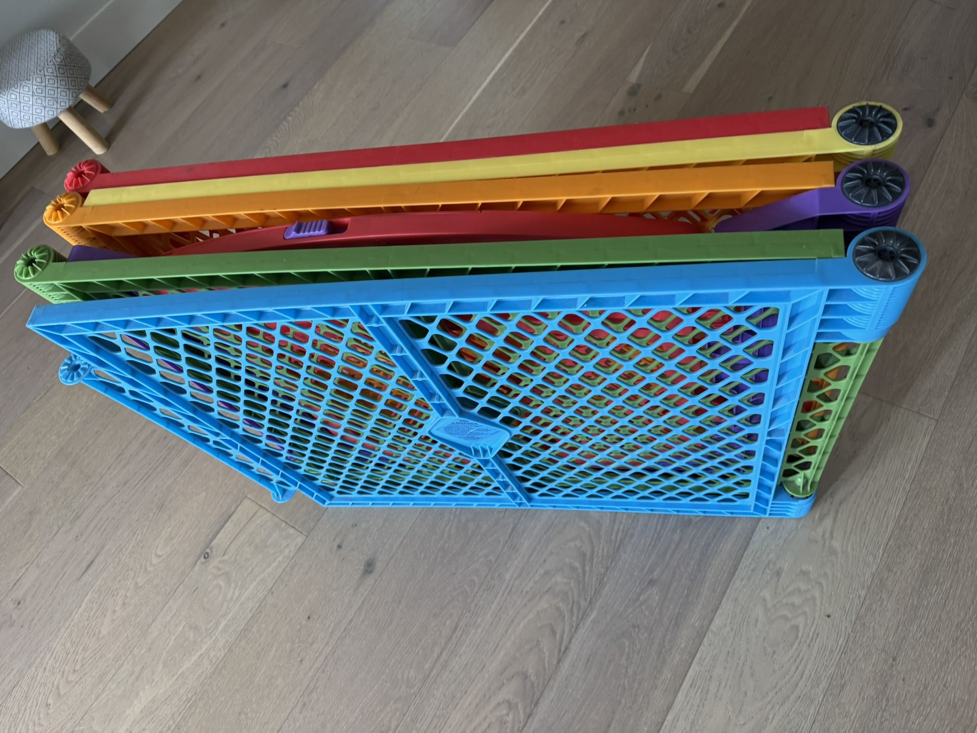 Panel Colorful Baby Gate Toddleroo By North States Superyard