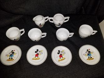 Disney mini tea set