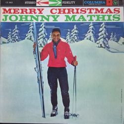 Johnny Mathis "Merry Christmas" 1960 Columbia Repress (Stereo) CS 8021~VG+/EX