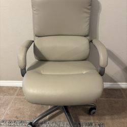 COLAMY Office Chair 400LBS Wide Seat Ergonomic  Beige