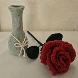 Rose De Crocheted 