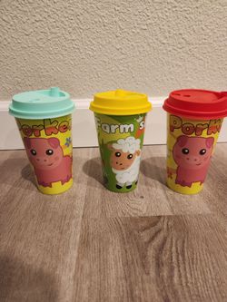 NEW Animal Cups Kids
