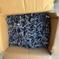 Vintage Toy Soldiers Metal Pewter Spirit Of 1776 Revolutionary War Toy