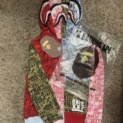 BAPE. XXV Cities Camo Shark Full Zip Double Hoodie SEND OFFERS