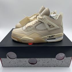 Off White Sail Jordan 4 Retro