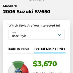 2006 Sv650s(Read Full description)