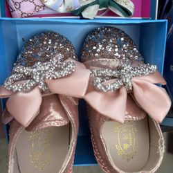 Lots Of Girl Toddler Baby Shoes Beautiful Sassy Fairy Princess Glitter And Sparkles 