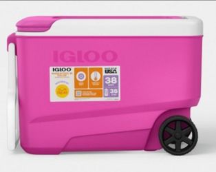 Hielera 38qt rosa