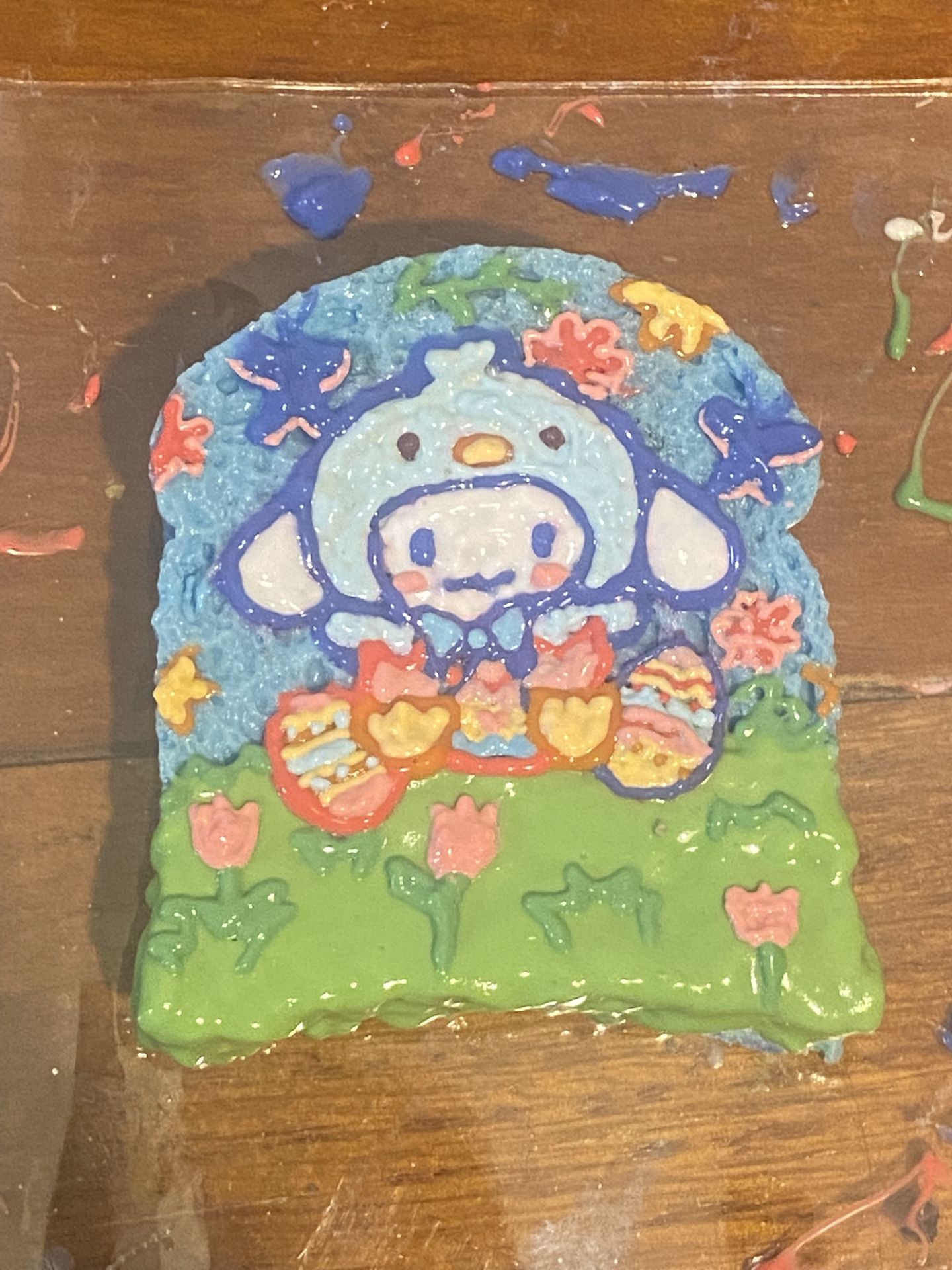 Hand Painted Taba Squishy Toast