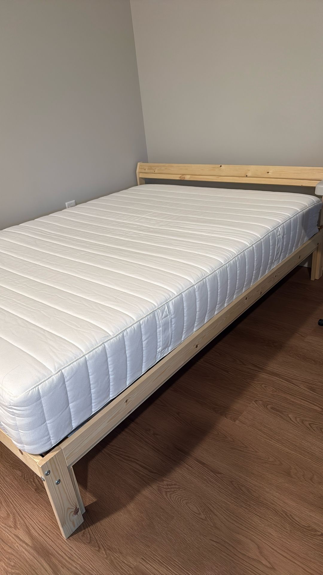 Bed Frame And Mattress