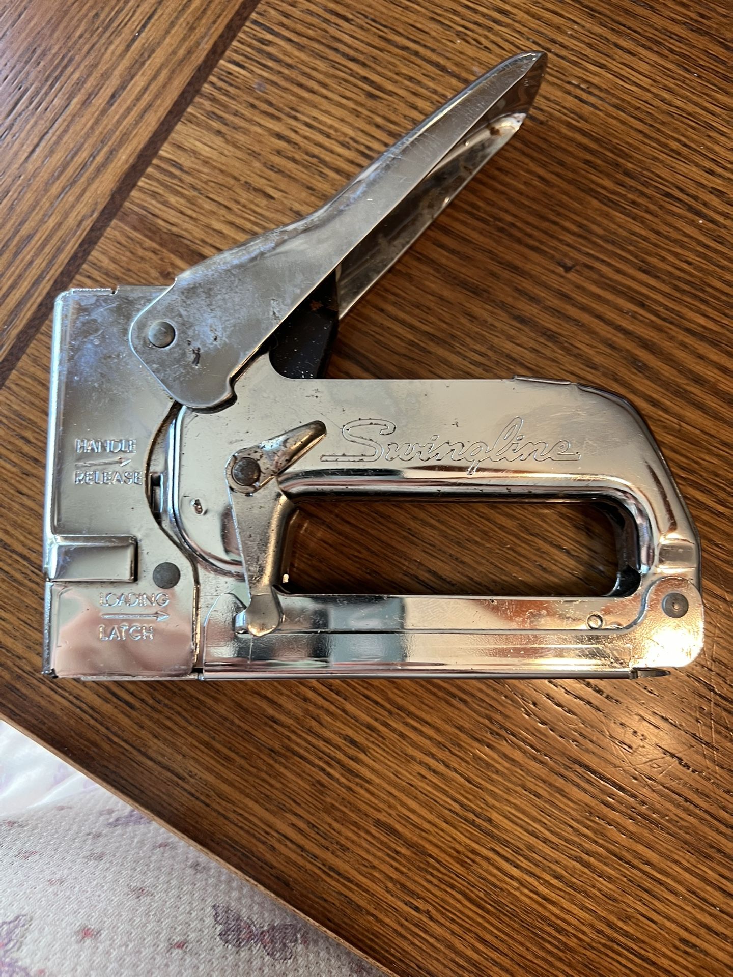 Swingline Heavy Duty Tacker #800 Chrome Medal Staple Gun