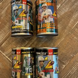 1997 Pinnacle Inside Football Unopened Can