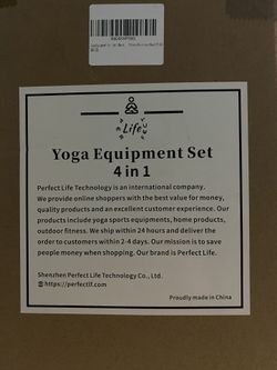Yoga Set 4 in 1 Yoga Equipment Set