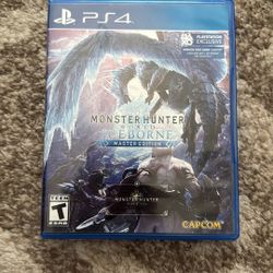 Monster Hunter World Iceborne Master Edition For Playstation 4 