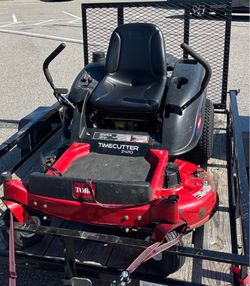 42” zero turn mower ready to mow