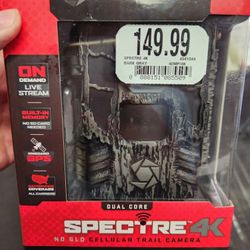 Stealth Cam Spectre 4k Cellular Trail Camera