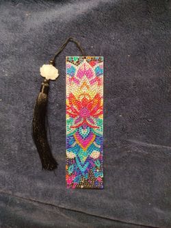Mandala diamond art bookmark