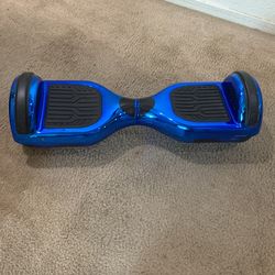blue hover board