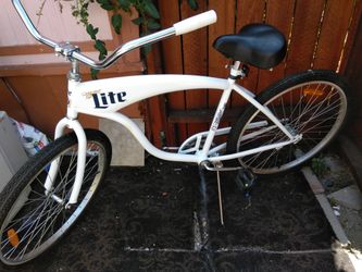 miller lite beach cruiser