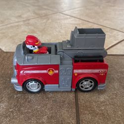 Paw Patrol Marshall fire Truck 