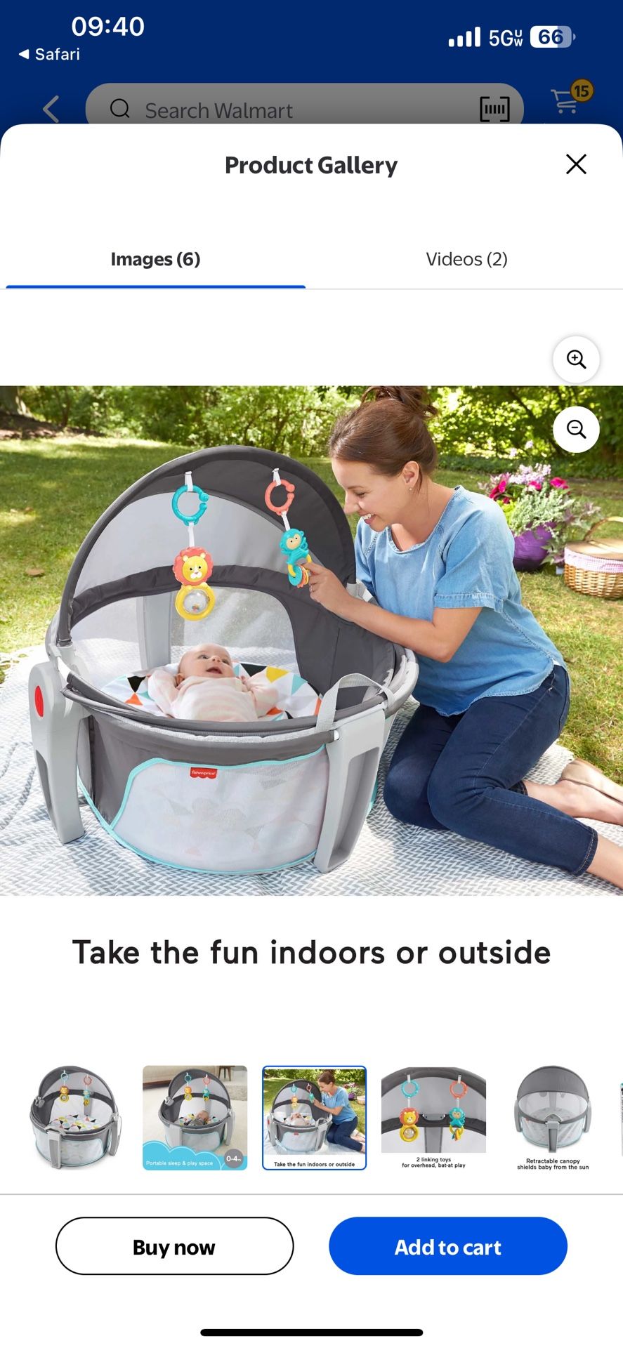 Infant Portable Playpen