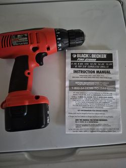 BLACK & DECKER DRILL