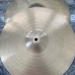Drum set hi hats Hybrid Zildjians..$125