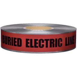 Underground Detectable Safety Tape For Buried Power Line