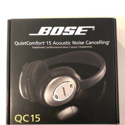 Bose Quiet Comfort 15 Acoustic Noise Canceling headphones