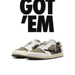 Travis Scott X Air Jordan 1 ‘Reverse Olive’
