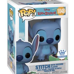 Stitch With Record Player Funko Shop Exclusive 