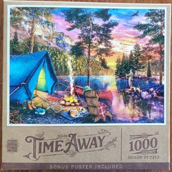 MasterPieces 1000 Piece Jigsaw Puzzle “Time Away “