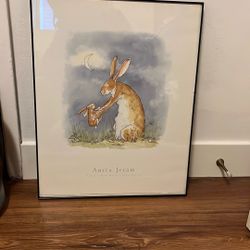 Anita Jeram framed art