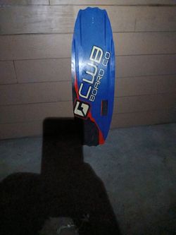 A wave board