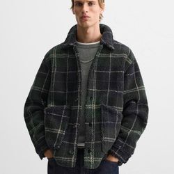 Zara Men Jacquard Fleece Over Shirt (SOLD OUT)